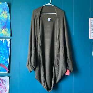 Mossimo Olive Cardigan